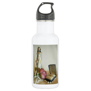 White Bridal IV Stainless Steel Water Bottle