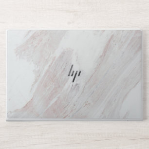 White Brown Marble Texture HP EliteBook 850 HP Laptop Skin