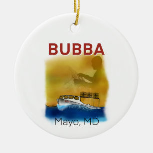 White Bubba Ornament 2023