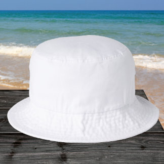 White Bucket Hat / Customize