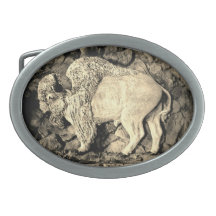 "White Buffalo" Belt Buckle