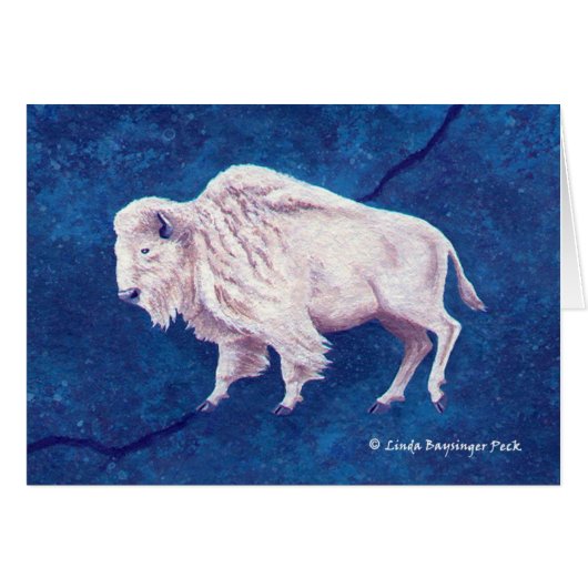 White Buffalo Blue Cards (Front Horizontal)