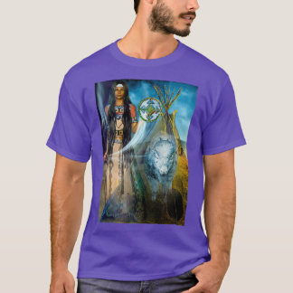 white buffalo calf woman  T-Shirt