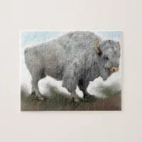 Photo newest puzzle-White buffalo