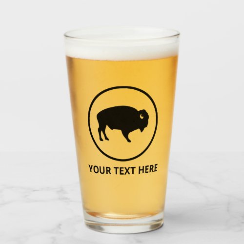 White Buffalo Outdoors Beer Glass Tumblr