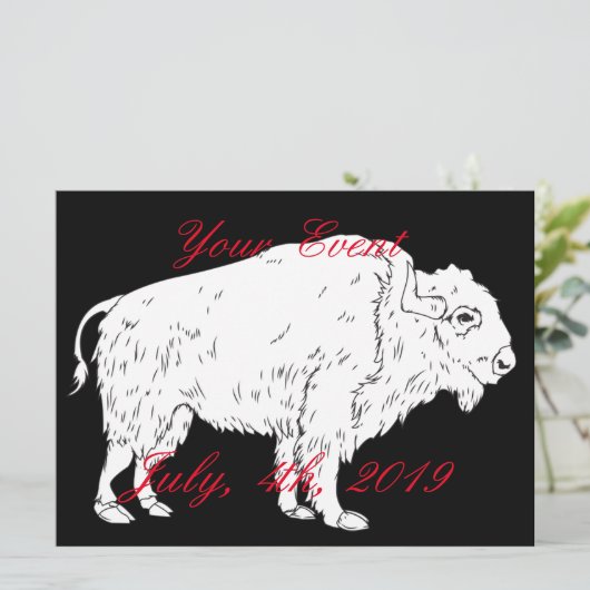 White Buffalo Thunder_Cove (Standing Front)