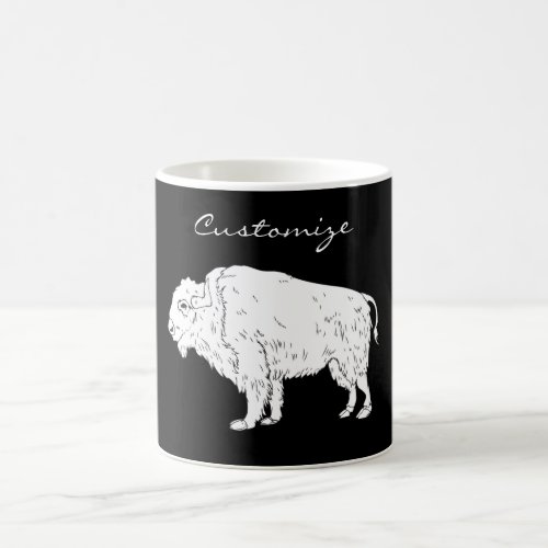 White Buffalo Thunder_Cove Coffee Mug