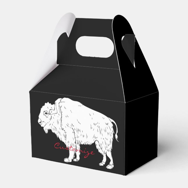 White Buffalo Thunder_Cove Favor Boxes (Front Side)