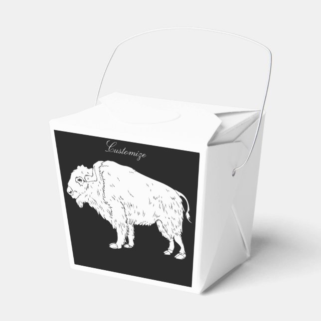 White Buffalo Thunder_Cove Favor Boxes (Front Side)