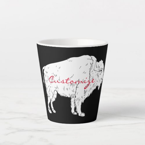 White Buffalo Thunder_Cove Latte Mug