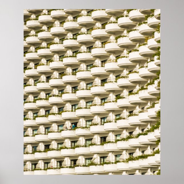 WHITE BUILDING POSTER (Front)