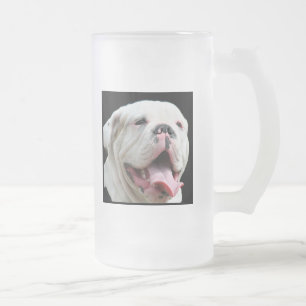 White Bulldog Mug