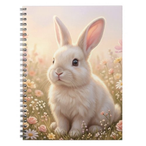 White Bunny Notebook