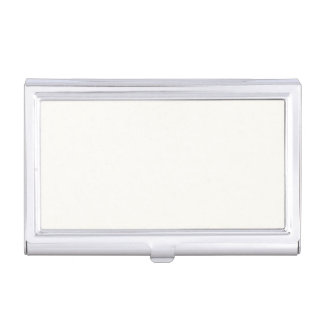 White Business Card Holder