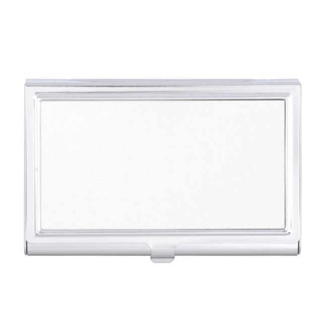 White Business Card Holder (Front)