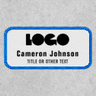 White Business Logo Name Professional Work Uniform