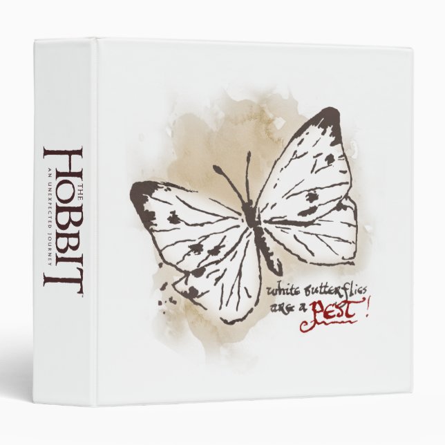 White Butterflies are a Pest Binder (Front/Spine)