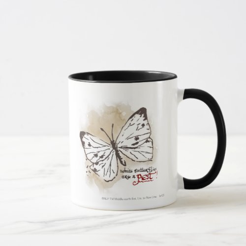 White Butterflies are a Pest Mug