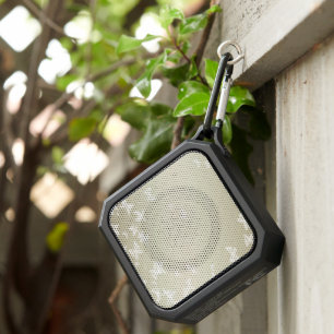 White Butterflies Bluetooth Speaker