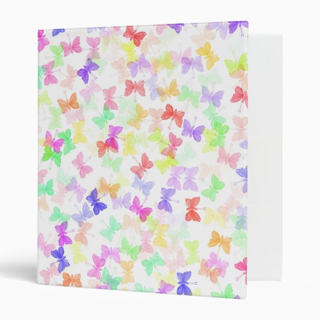 White Butterfly Binder (Front/Inside)