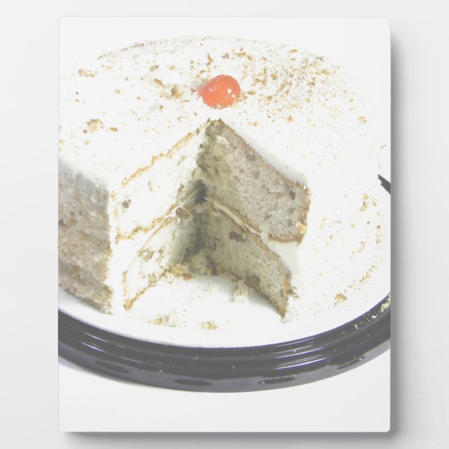 White Cake Plaque (Front)