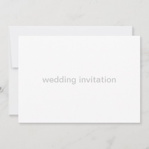 white cala lily wedding invitation template