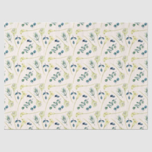 White Calla Lily and Eucalyptus Tissue Paper