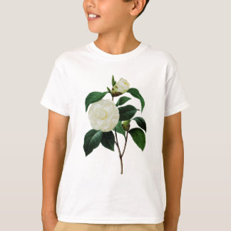 White Camellias by Pierre-Joseph Redoute T-Shirt