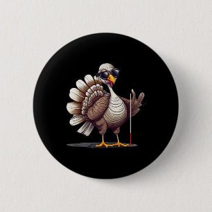 White Cane Awareness Thanksgiving Coms Orientation Button