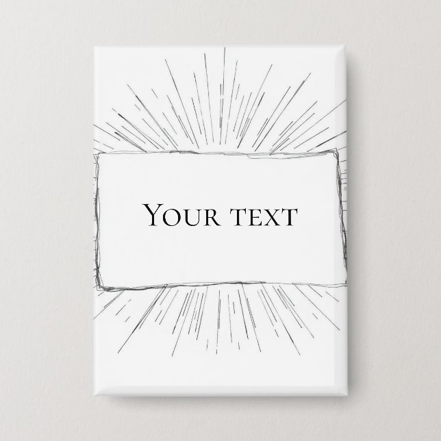 White Canvas Note Button (Front)