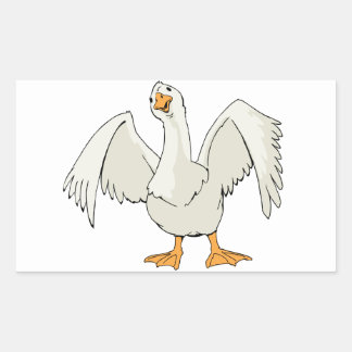 Cartoon Goose Stickers | Zazzle