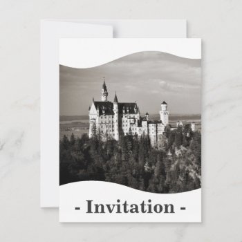 White Castle Invitation by fotoplus at Zazzle