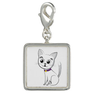 White Cat Charm