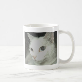 White Cat Coffee Mug
