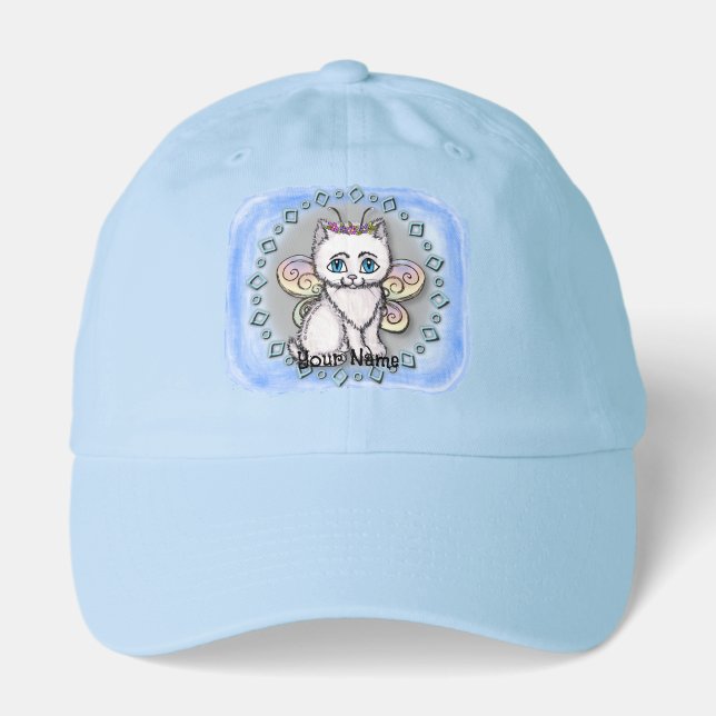 White Cat Fairy Hat (Front)