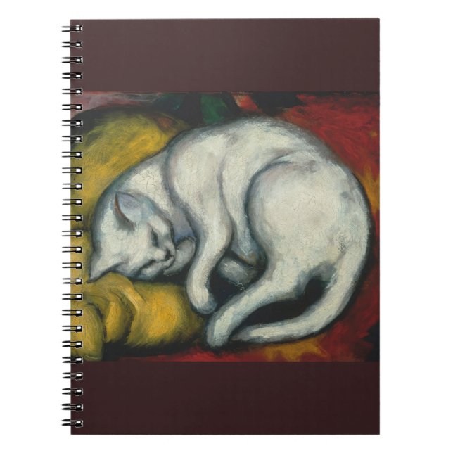 White Cat, Franz Marc  Notebook (Front)