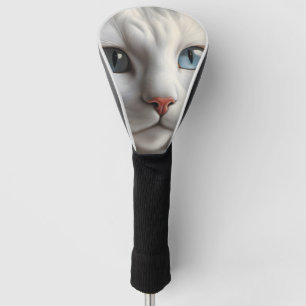 White Cat Golf Head Cover