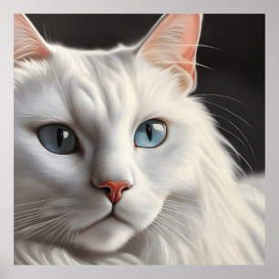 White Cat. Poster