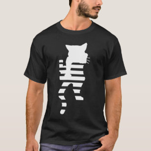 White Cat Silhouette T-Shirt