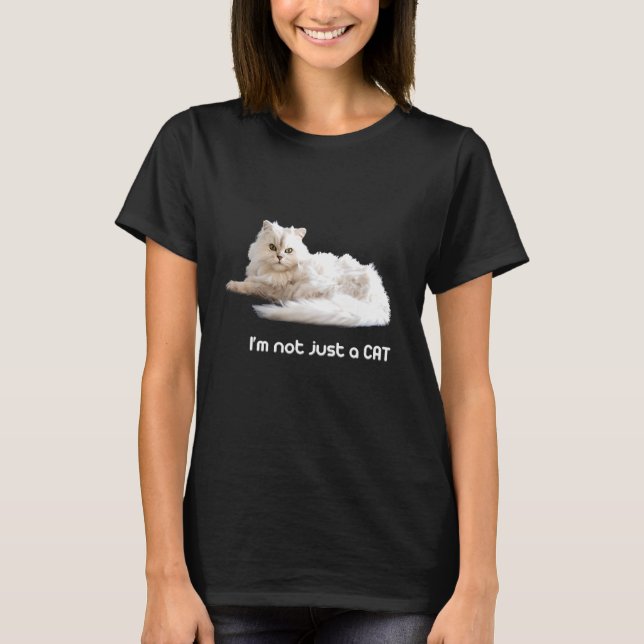 White Cat T-Shirt (Front)