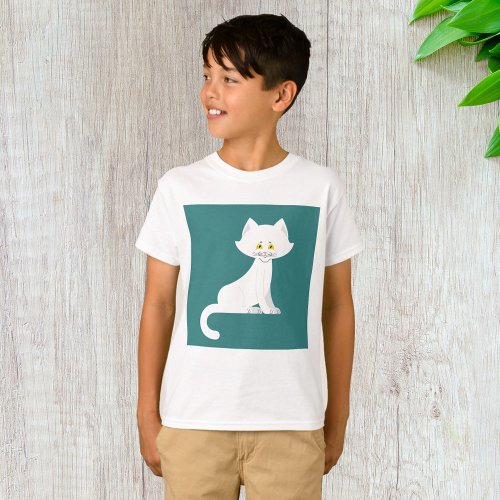 White Cat T_Shirt