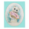 White Cat with Fan, Louis Wain