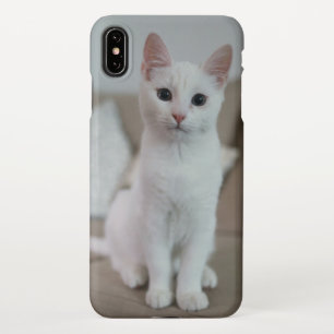 White cat   Zazzle_Growshop. iPhone XS Max Case