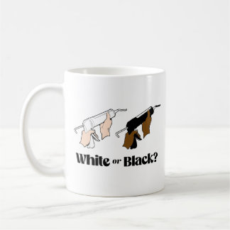 White Caulk or Black Caulk Coffee Mug