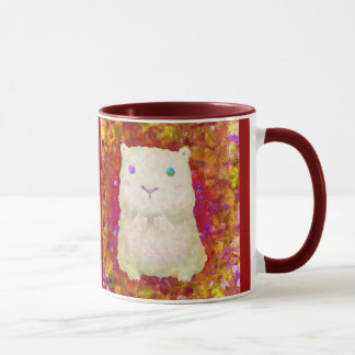 white cavy mug(RED) Mug