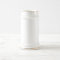 White Ceramic Beer Stein with Custom Initials