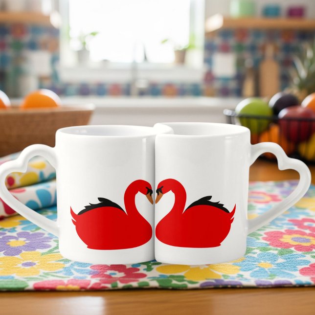 White Ceramic Mug for Couples - Romantic Design (Creator Uploaded)