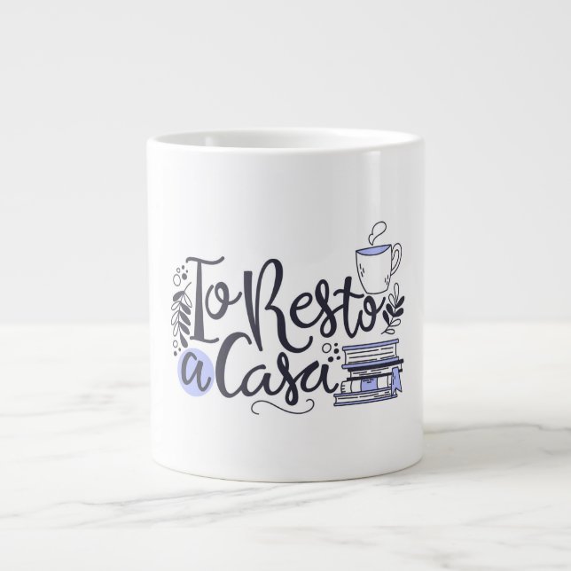 White Ceramic Mug – "To The Best Castle" Artistic  (Front)