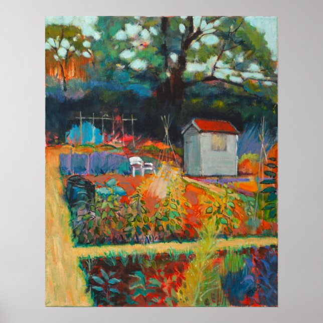 White Chair Poster (Front)