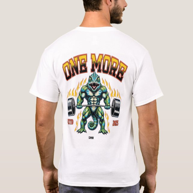 White Chameleon T-shirt (Back)